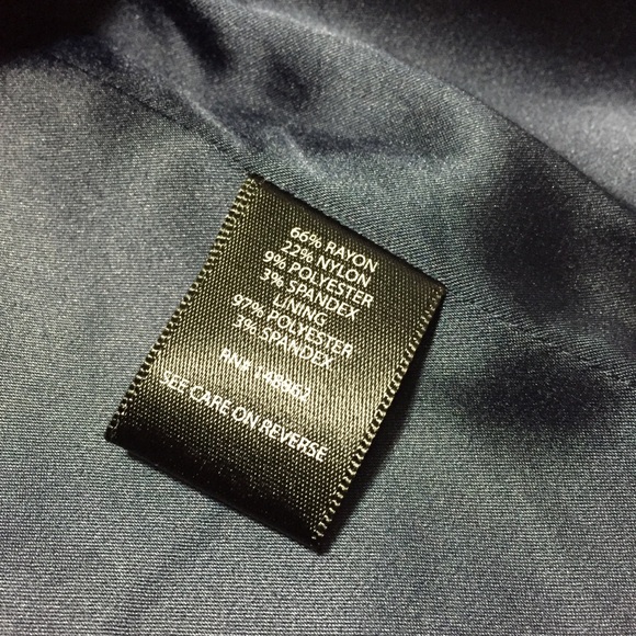 Torrid Striped Blazer Jacket Women’s 3 Navy Blue One Button - Picture 9 of 10